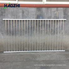 horizontaler Aluminiumzaun-Modellzaun